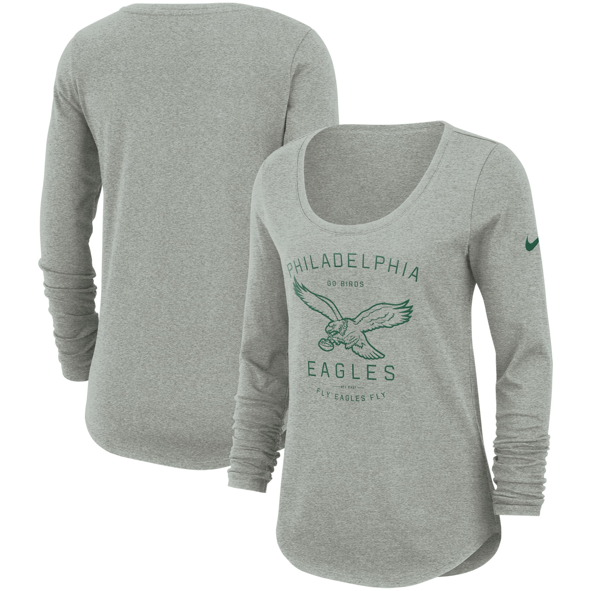 Philadelphia Eagles Eagle Eye Football Long Sleeve Shirt 