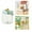 Green, variant on 0.6 Gallon Drink Dispenser with Spigot, Leakproof, Sealed and Filter screen, Milk, Lemonade Dispenser, Juice Containers With Lids For Fridge and Dairly Use, Beverage Liquid Drink Container for Party