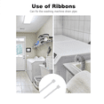 thumbnail image 2 of Washing Machine Drain Hose Holder, Adjustable Drain Hose Holder Clamp Hook Hose Guide Clip Fits All Drain Hose, 2 of 6
