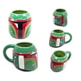 thumbnail image 2 of Star Wars 3D Sculpted Boba Fett Helmet Ceramic Mug | Holds 20 Ounces, 2 of 7