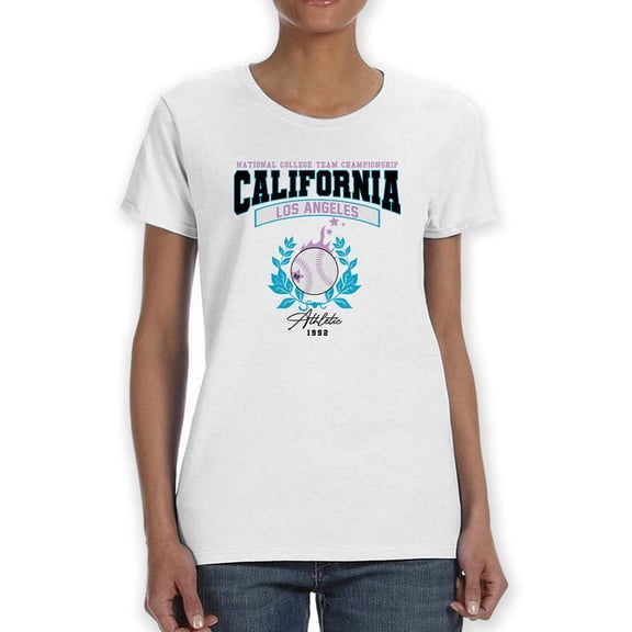 California La Athletic T-Shirt Women -Image by Shutterstock, Female Medium