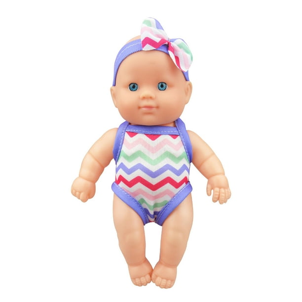 Juguetes de piscina, juguetes para bebés, juguetes para niños pequeños, muñeca de simulación relajante, muñeca de vinilo, juguete suave para niños, regalo, juguete para niños, una muñeca