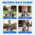 thumbnail image 4 of XJD 7 in 1 Toddler Tricycle with Push Handle,Toddler Bike for 1-3 Years Old Boy Girl, Toddler Push Tricycle, Baby Bike Balance Bike with Adjustable Seat Height and Removable Pedal, 4 of 11