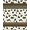 Green Red Cream, Pattern 2, variant on ODIKA 8'x10' Washable Area Rug Border Motif Mens Decorations Reindeer Cabin Cowboy Southwestern Playful for Living Room, Under Sectional, Family , Durable, Non-Slip