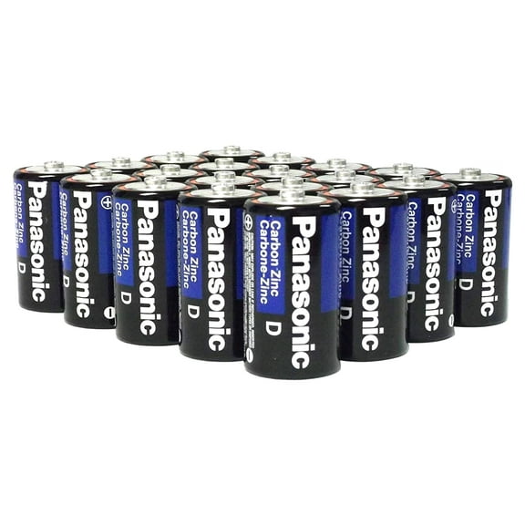 24 Pack Wholesale Lot Panasonic Super Heavy Duty D Batteries