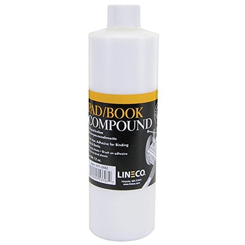 Pad/Book Compound- Adhesive for Binding Pads & Books 12 fl. oz
