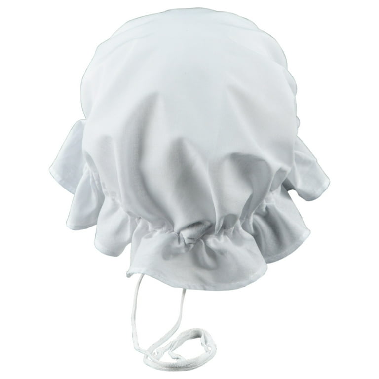 Colonial Amish Mob Pilgrim, Poor Girl, Maid Costume Hat Colonial Amish Mob Pilgrim, Poor Girl, Maid Costume Hat