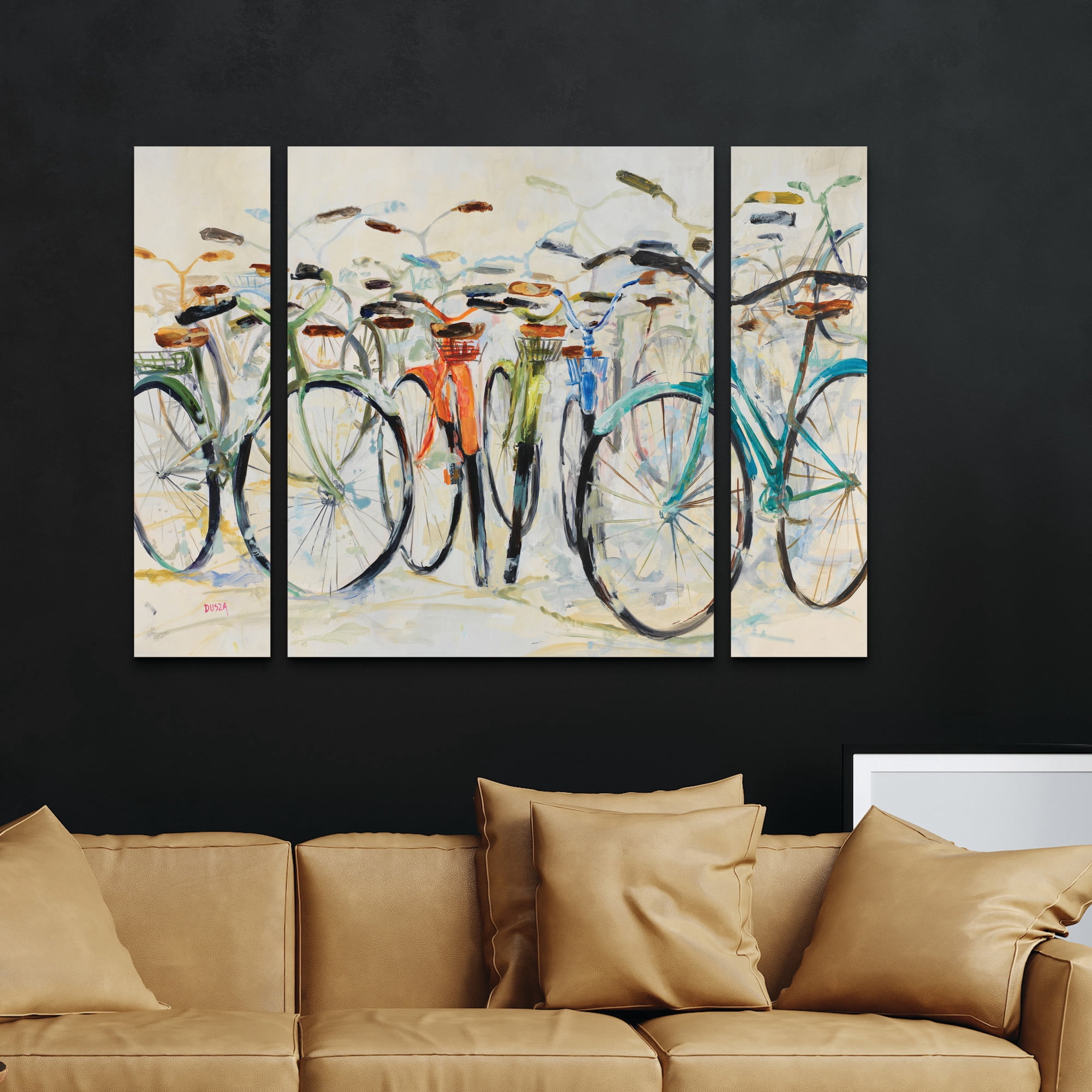 Dusza ‘Ready To Ride 1’ 3 Panel Wall Art Set