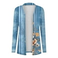 thumbnail image 3 of Enjoytime Womens Cardigans Floral Print Long Sleeve Casual Outerwear Fall Lightweight Oversized Cardigan, 3 of 6