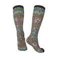 thumbnail image 5 of Lsque Snowflake Colorful Printed Crew Socks Men's Women's LightWeight Thin Casual Calf Socks ,Knee High Socks,Cotton Socks, 5 of 9