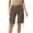 Coffee, variant on Hvot&aat Women's Twill Cargo Shorts Solid Color Stretched Versatile Casual Pants Bermuda Shorts