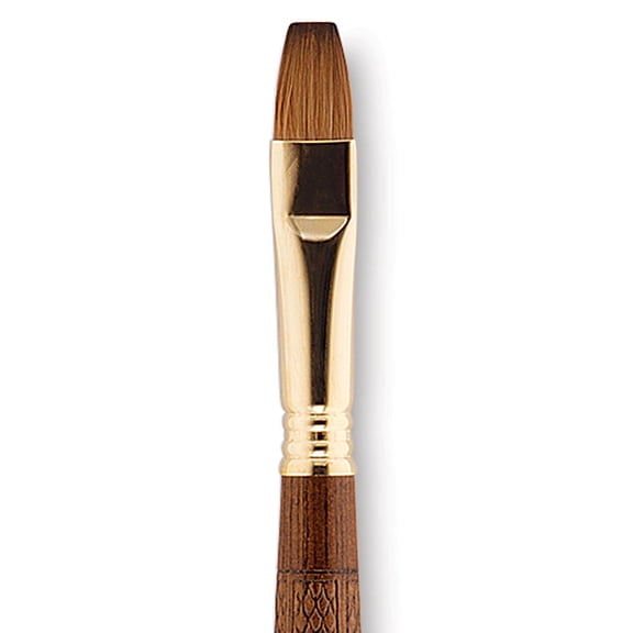 Escoda Reserva Kolinsky-Tajmyr Sable Brush - Bright, Long Handle, Size 14