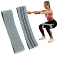 thumbnail image 3 of sunsanly Resistance Band Legs Glutes Hip Building Lifting Stretch Strength Training Yoga Gym Workout Exercise Elastic Booty Band Fitness Equipment, 3 of 8