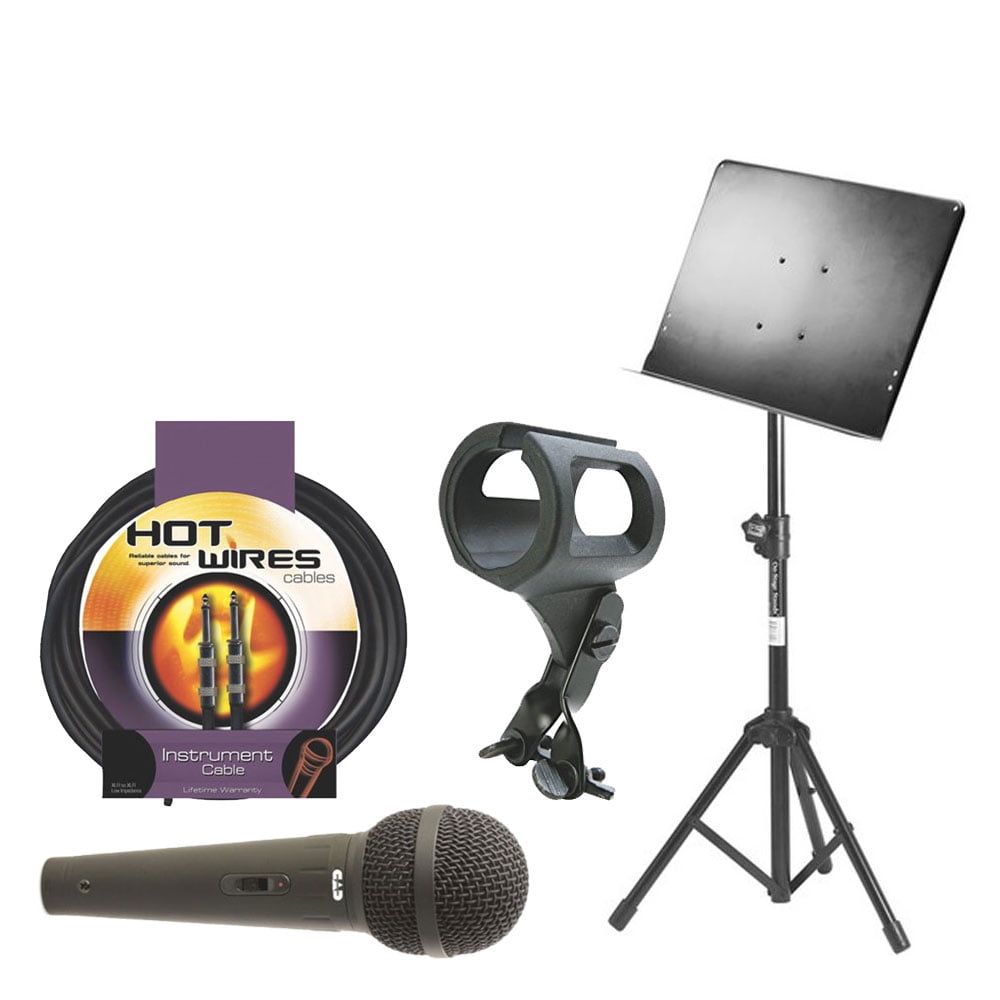 OnStage Conductor Stand with Folding Tripod Base SM7211B + CAD