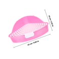 thumbnail image 2 of Milisten Pet Training Corner Pink Rabbit Toilet Box Practical Litter Tray for Small Animal Supplies, 2 of 6
