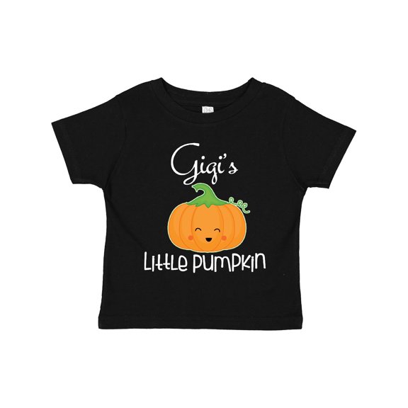 Inktastic Gigi Little Pumpkin Halloween Grandchild Boys or Girls Toddler T-Shirt