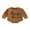 Brown, variant on Bagilaanoe Newborn Baby Girl Boy Oversized Romper Sweatshirt Long Sleeve Bodysuit Letter Print Pullover 3M 6M 9M 12M 24M Infant Casual Tee Tops
