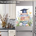 thumbnail image 3 of Books Dishwasher Magnet Cover Reuseable Refrigerator Magnet Cover Decal Kitchen Fridge Microwave Stickers Hoilday Party Decor 23 x 26 inch, 3 of 5