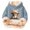 00#Light Blue1149, variant on Byoo Big Boy Lined Hooded Sweatshirt Classic Cute Cow Printing Full Sleeve Unisex Hoodie Kids Winter Pullover Top,GY2