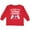 Red, variant on I'm Proud of My Veteran Grandpa Boys or Girls Long Sleeve Toddler T-Shirt