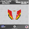 thumbnail image 3 of Kalair GFX Graphics Kit for Honda TRX300EX (2007-2013) Fracture Series, 3 of 6