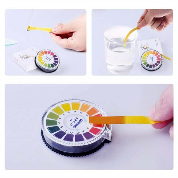 Ph Test Paper Ph Level Test Strips 5m/roll PH Test Paper PH Level Test Strips PH Measure Paper For Water Saliva