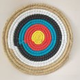 thumbnail image 1 of Traditional Handwoven Grass Archery Target - 50cm Diameter, 2-6cm Thickness, Authentic Ancient Design for Archery Ranges, Skill Practice & Recreational Shooting, Vintage Aesthetic Prop for, 1 of 5