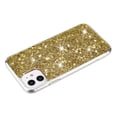 thumbnail image 5 of For iPhone 11 Case,Cute Glitter Bling Twinkle Stardust with Drop Protection Shockproof Soft TPU Slim Flexible Phone Case Girls/Women Protective case for iPhone 11,Anti Scratch,Gold, 5 of 6