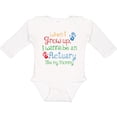thumbnail image 3 of Inktastic Actuary Like Mommy Boys or Girls Long Sleeve Baby Bodysuit, 3 of 5