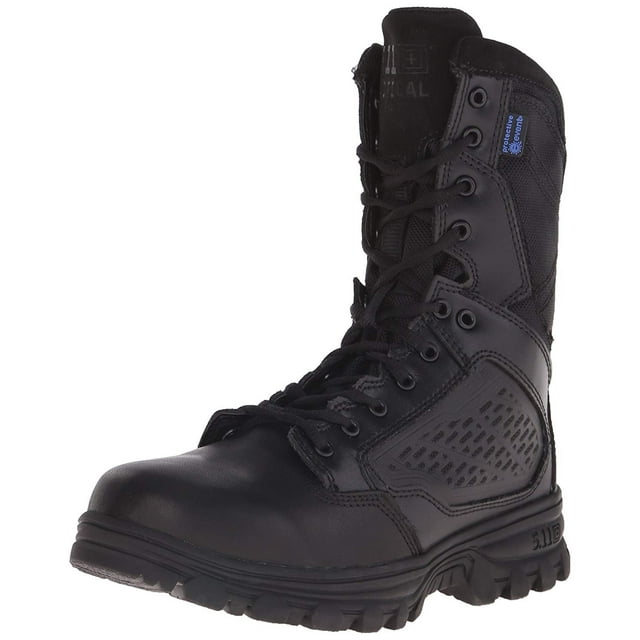 5.11 Tactical Men's Evo 8" Side Zip Waterproof-M Boots, Style 12312, Black, 15, Regular