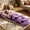 Purple, variant on Plush Caterpillar Sleeping Bag, 74.8" Large Hugging Cocoon Sleep Sack with Pull Cord, Soft Indoor Nap Pod Lounger for Bedroom, Dorm, and Travel