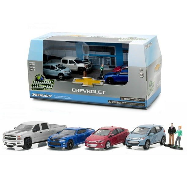 Greenlight 164 Motor World MultiCar Dioramas Modern Chevrolet