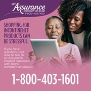 (4 pack) Assurance Women's Incontinence and Postpartum Underwear, XL , Maximum Absorbency, 36 Count