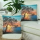 thumbnail image 2 of ABPHQTO Árbol cerca del lago Fundas de almohada Fundas de almohada Impresión de dos lados 45x45 cm, juego de 2, 2 of 2