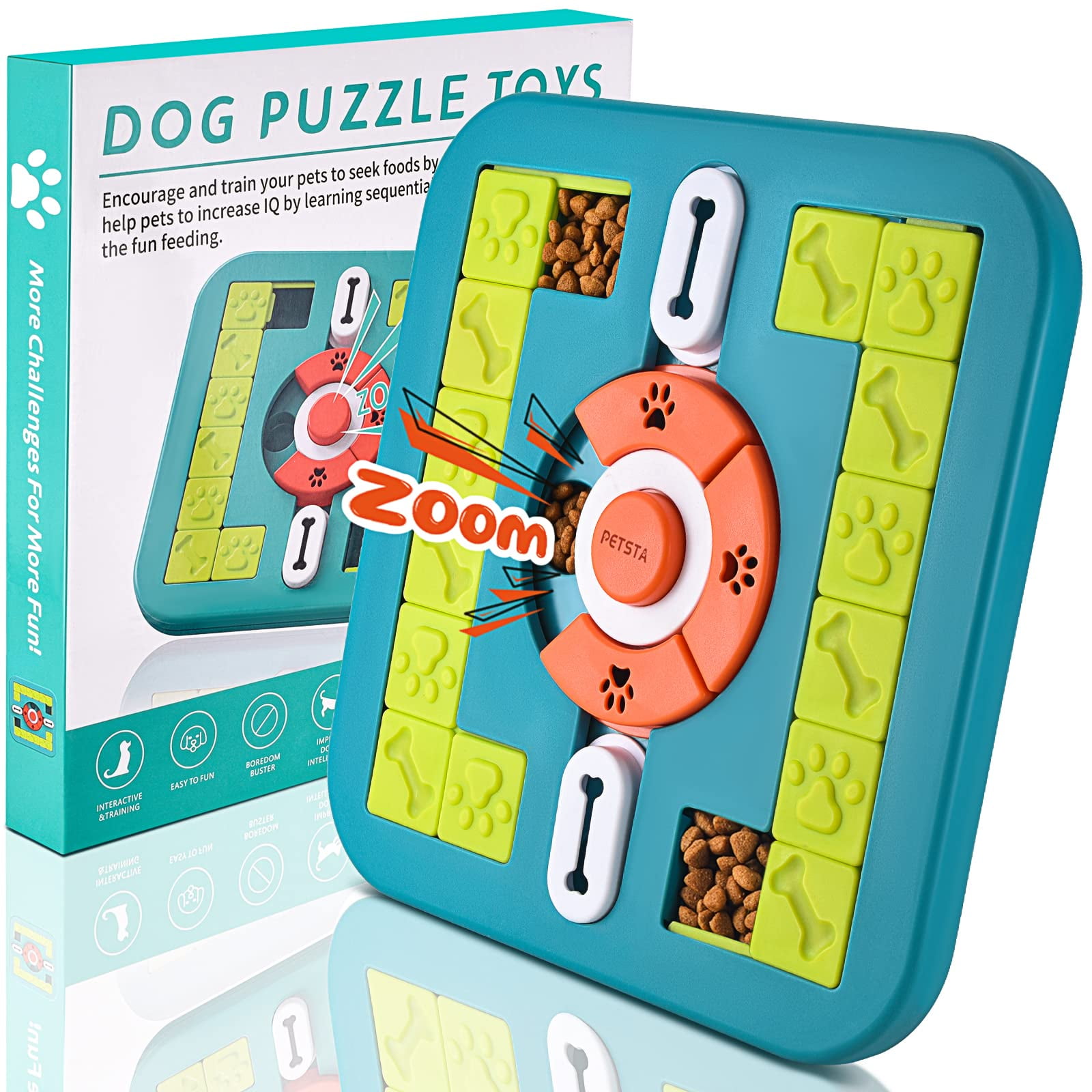Dog Puzzle Toys, Dog Puzzles for Smart Dogs, Puppy Puzzle Toys, Dog  Enrichment Toys Dog Mentally Stimulation Toys for Training, Dog Treat Chew  Toy Gifts for Puppies, Cats, Small, Medium, Large Dogs 