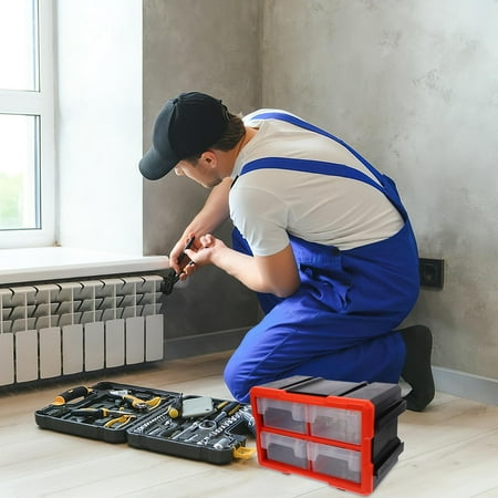 MLINS Nut And Bolt Organizer Daily Tools Organizer Electronics Chest Parts Organizer Box Electronics Tool Box Hardware Organizer MLINS Nut And Bolt Organizer Daily Tools Organizer Electronics Chest Parts Organizer Box Electronics Tool Box Hardware Organizer