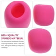 thumbnail image 2 of Microphone Sponge Cover Durable Protector for Simple Pads Thick Covers Pink 5 Pcs, 2 of 6