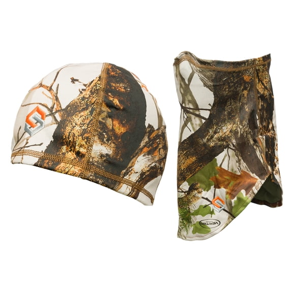 ScentLok Lightweight Camo Beanie & Gaiter Combo - Whitetail Hunting Gear