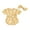 Yellow, variant on Bslissey Baby Girls Summer Romper Daisy Print Short Sleeve Jumpsuit Newborn Infant Cute Bodysuit with Bow Headband 3M 6M 9M 12M 18M