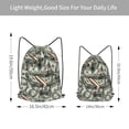 thumbnail image 4 of XMXT Unisex Drawstring Backpack for Women Men, Money Dollar Print Waterproof Gym Bag String Bags for Shopping Sport Travel, s, 4 of 8