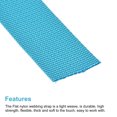 thumbnail image 3 of Flat Nylon Webbing Strap 1 Inch 50 Yards Light Blue for Backpack, Luggage-rack, 3 of 6