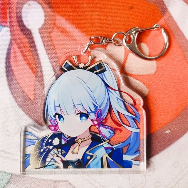 1pc Acrylic Keychain, Anime Figure Keyring, Cosplay Gift, Party Favors, Party Supplies