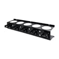 thumbnail image 4 of DOLITY Spray Bottle Rack Holder with 5 Square Hooks for Utility Room Workspace Home black 5 holes, 4 of 8