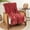 Burgundy, variant on Fennco Styles Solid Color Knitted Chenille Throw Blanket 50" W x 60" L – Pink Soft Cozy Blanket for Home, Couch, Bedroom, Living Room, Office, and Holiday Décor