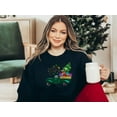 thumbnail image 5 of Merry Christmas Plaid Truck Shirt, Christmas Sweatshirt, Christmas Family Matching, Xmas Top, Holiday top for Women, Women's Xmas shirt, 5 of 10