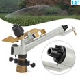 thumbnail image 3 of 1.5" 360° Adjustable Impact Sprinkler Lawn Water Irrigation Spray Gun Large Area, 3 of 15