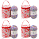 thumbnail image 1 of Almacenamiento Lana Organizador Mano Ganchillo Impermeable Abierta Par en () Rojo, 1 of 2