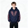 thumbnail image 4 of Hiijoy Boys Halloween Hoodie Graphic Full Zip Hooded Sweatshirt Kids Long Sleeve Pullover, 4 of 4