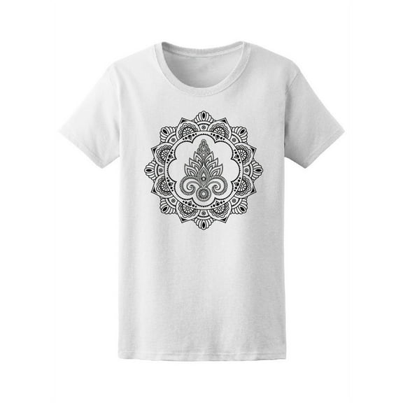 Paisley Lotus Ethnic Mandala Tee Women's -Image by Shutterstock