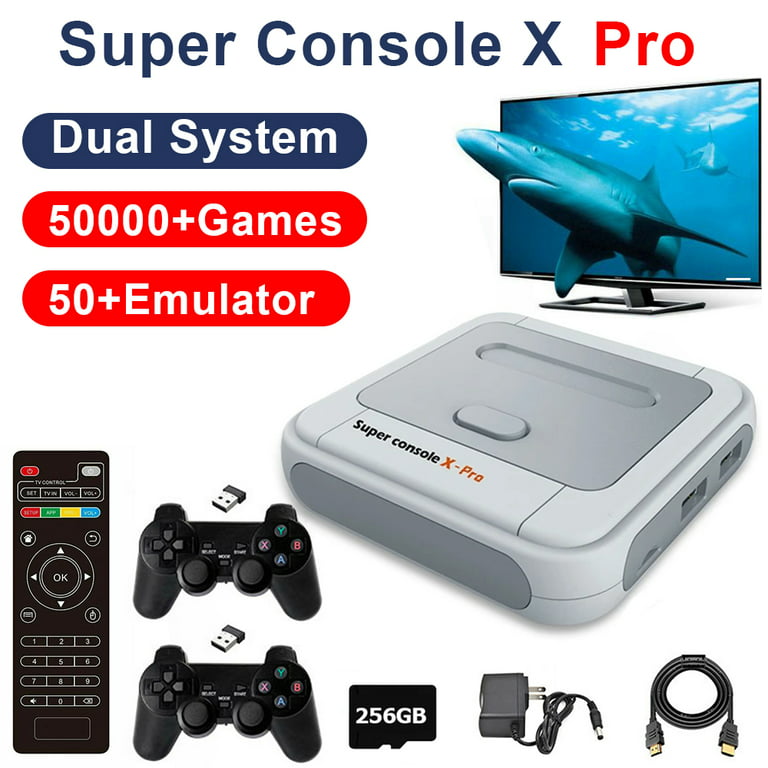 Retro Game Console with 117,000+ Classic Games,Super Console X PRO Video Game  Console,Emulator Console Compatible with Most Emulators,4K HD  Output,WiFi/LAN,Best Gifts for Friends (256GB) - Yahoo Shopping
